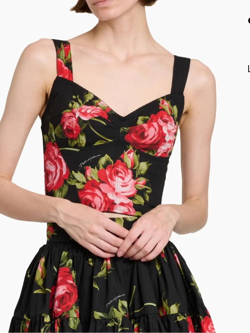 Dolce and Gabbana Floral Top
